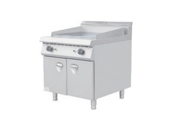 燃氣扒爐連柜半平半坑-JBX005